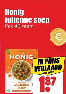 Dirk Honig julienne soep aanbieding