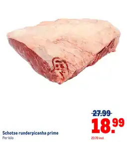 Makro Schotse runderpicanha prime aanbieding