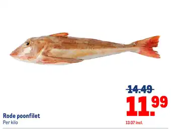 Makro Rode poonfilet aanbieding