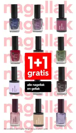 HEMA Alle nagellak en gellak aanbieding