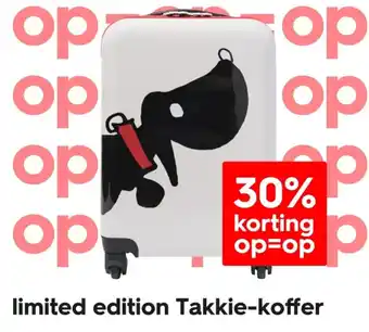 HEMA Limited edition takkie koffer aanbieding