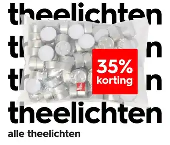 HEMA Alle theelichten aanbieding