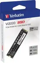 Bol.com Verbatim Vi3000 256 GB NVMe/PCIe M.2 SSD 2280 harde schijf PCIe NVMe 3.0 x4 Retail 49373 aanbieding