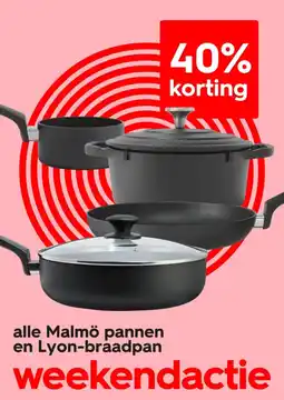 HEMA Alle malmö pannen en lyon braadpan aanbieding
