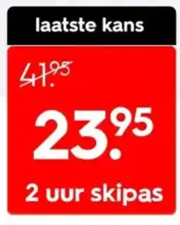 HEMA Met korting naar SnowWorld aanbieding