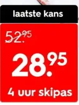HEMA Met korting naar SnowWorld aanbieding