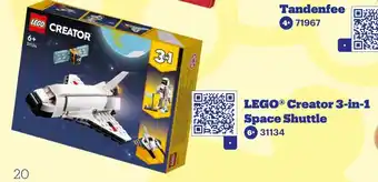 Bol.com LEGO Creator 3-in-1 Space Shuttle aanbieding