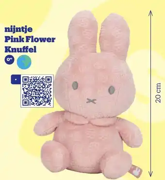 Bol.com Nijntje Pink Flower Knuffel aanbieding