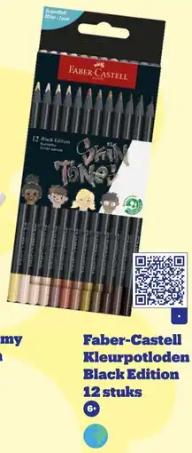 Bol.com Faber Castell Kleurpotloden Black Edition 12 stuks aanbieding
