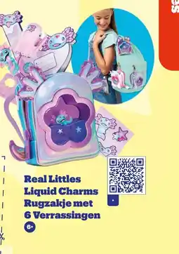 Bol.com Real Littles Liquid Charms Rugzakje met 6 Verrassingen aanbieding