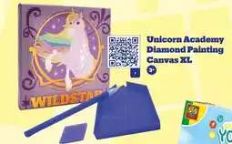 Bol.com Unicorn Academy Diamond Painting Canvas XL aanbieding
