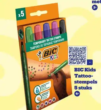 Bol.com BIC Kids Tattoo stempels 5 stuks aanbieding