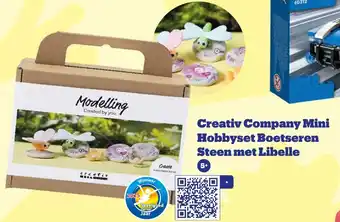 Bol.com Creativ Company Mini Hobbyset Boetseren Steen met Libelle aanbieding