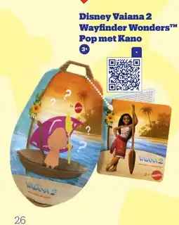 Bol.com Disney Vaiana 2 Wayfinder Wonders Pop met Kano aanbieding