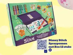 Bol.com Disney Stitch Spraypennen met Box 12 stuks aanbieding