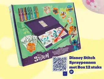 Bol.com Disney Stitch Spraypennen met Box 12 stuks aanbieding