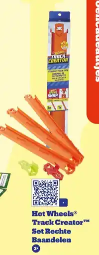 Bol.com Hot Wheels® Track Creator Set Rechte Baandelen aanbieding