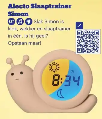 Bol.com Alecto Slaaptrainer Simon aanbieding