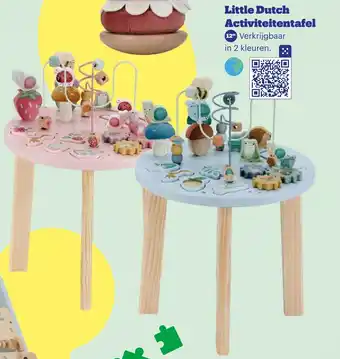 Bol.com Little Dutch Activiteitentafel aanbieding