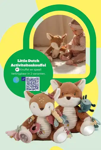Bol.com Little Dutch Activiteitenknuffel aanbieding