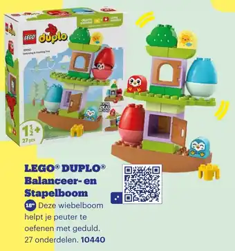 Bol.com LEGO DUPLO Balanceer en Stapelboom aanbieding