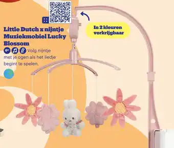 Bol.com Little Dutch x nijntje Muziekmobiel Lucky Blossom aanbieding