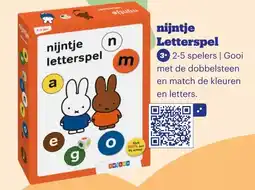 Bol.com Nijntje Letterspel aanbieding