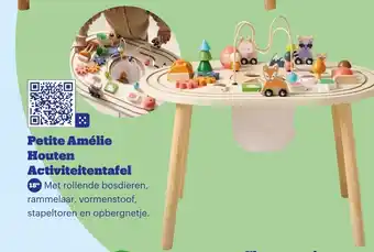 Bol.com Petite Amélie Houten Activiteitentafel aanbieding