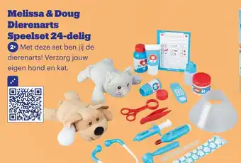 Bol.com Melissa & Doug Dierenarts Speelset 24-delig aanbieding