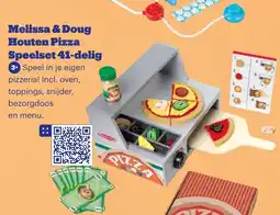 Bol.com Melissa & Doug Houten Pizza Speelset 41-delig aanbieding