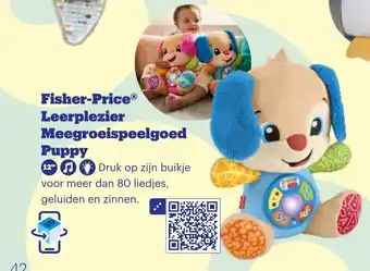 Bol.com Fisher Price Leerplezier Meegroeispeelgoed Puppy aanbieding