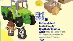 Bol.com Fisher Price Little People Muzikale Tractor aanbieding