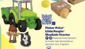 Bol.com Fisher Price Little People Muzikale Tractor aanbieding