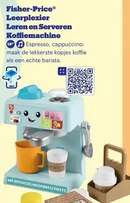 Bol.com Fisher Price Leerplezier Leren en Serveren Koffiemachine aanbieding