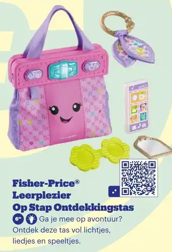 Bol.com Fisher Price Leerplezier Op Stap Ontdekkingstas aanbieding