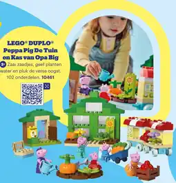 Bol.com LEGO DUPLO Peppa Pig De Tuin en Kas van Opa Big aanbieding