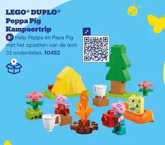 Bol.com LEGO DUPLO Peppa Pig Kampeertrip aanbieding