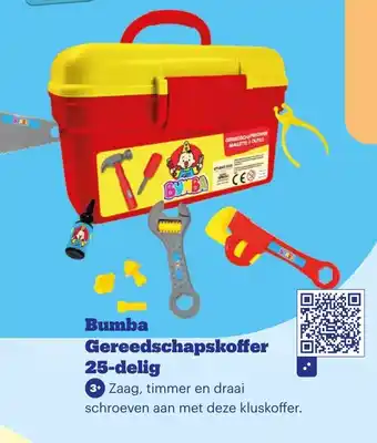 Bol.com Bumba Gereedschapskoffer 25 delig aanbieding