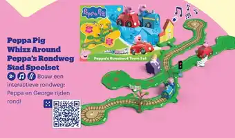Bol.com Peppa Pig Whizz Around Peppa's Rondweg Stad Speelset aanbieding