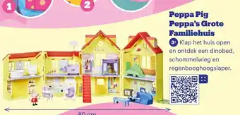 Bol.com Peppa Pig Peppa's Grote Familiehuis aanbieding