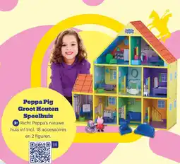Bol.com Peppa Pig Groot Houten Speelhuis aanbieding