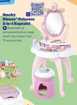 Bol.com Smoby Disney Princess 2 in 1 Kaptafel aanbieding