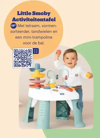 Bol.com Little Smoby Activiteitentafel aanbieding