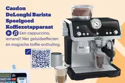 Bol.com Casdon DeLonghi Barista Speelgoed Koffiezetapparaat aanbieding