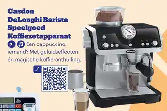 Bol.com Casdon DeLonghi Barista Speelgoed Koffiezetapparaat aanbieding