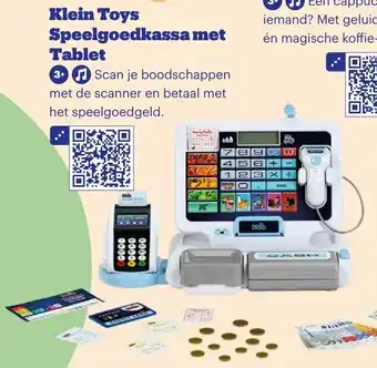 Bol.com Klein Toys Speelgoedkassa met Tablet aanbieding