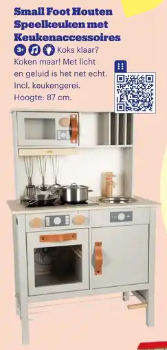 Bol.com Small Foot Houten Speelkeuken met Keukenaccessoires aanbieding