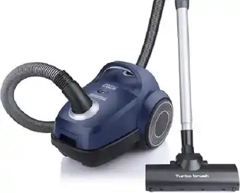 Bol.com Arnica - Lotus - Trend - 700W - 45L - Turbo Borstel - Blauw aanbieding