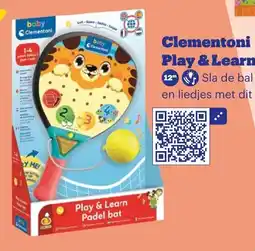 Bol.com Clementoni Play & Learn Padel Bat aanbieding