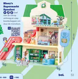 Bol.com Bluey's Supermarkt Speelset aanbieding